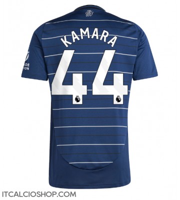 Aston Villa Boubacar Kamara #44 Terza Maglia 2024-25 Manica Corta